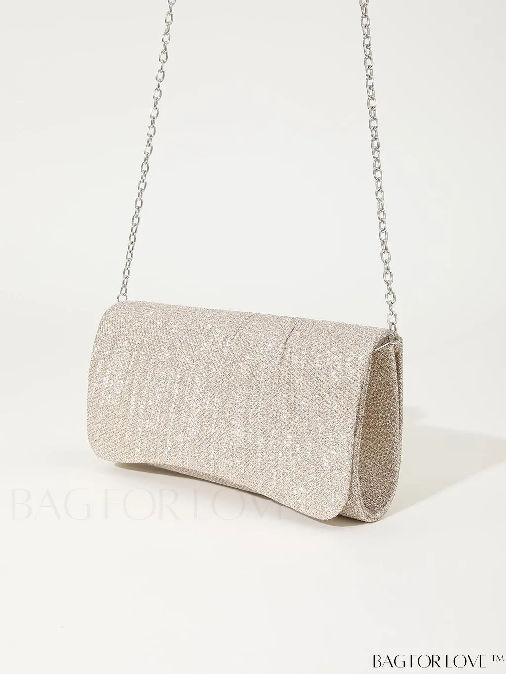 BagForLove - Chic and Compact Glitter Clutch Bag for Parties, Dances, Weddings