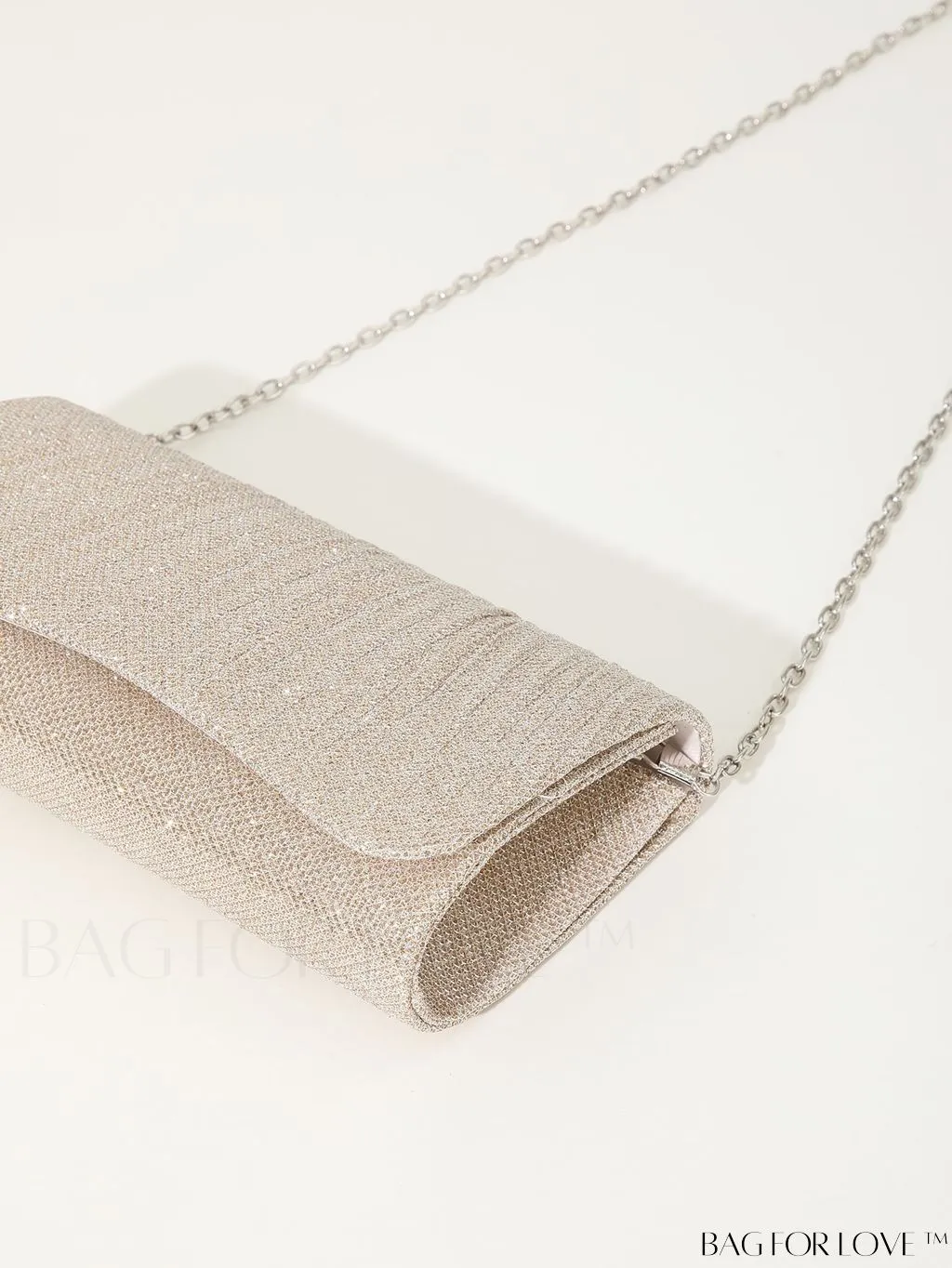 BagForLove - Chic and Compact Glitter Clutch Bag for Parties, Dances, Weddings