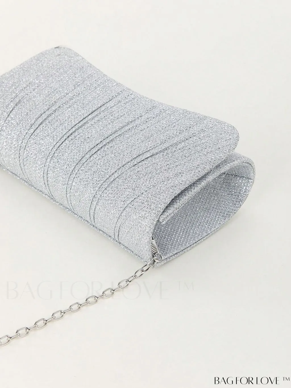 BagForLove - Chic and Compact Glitter Clutch Bag for Parties, Dances, Weddings