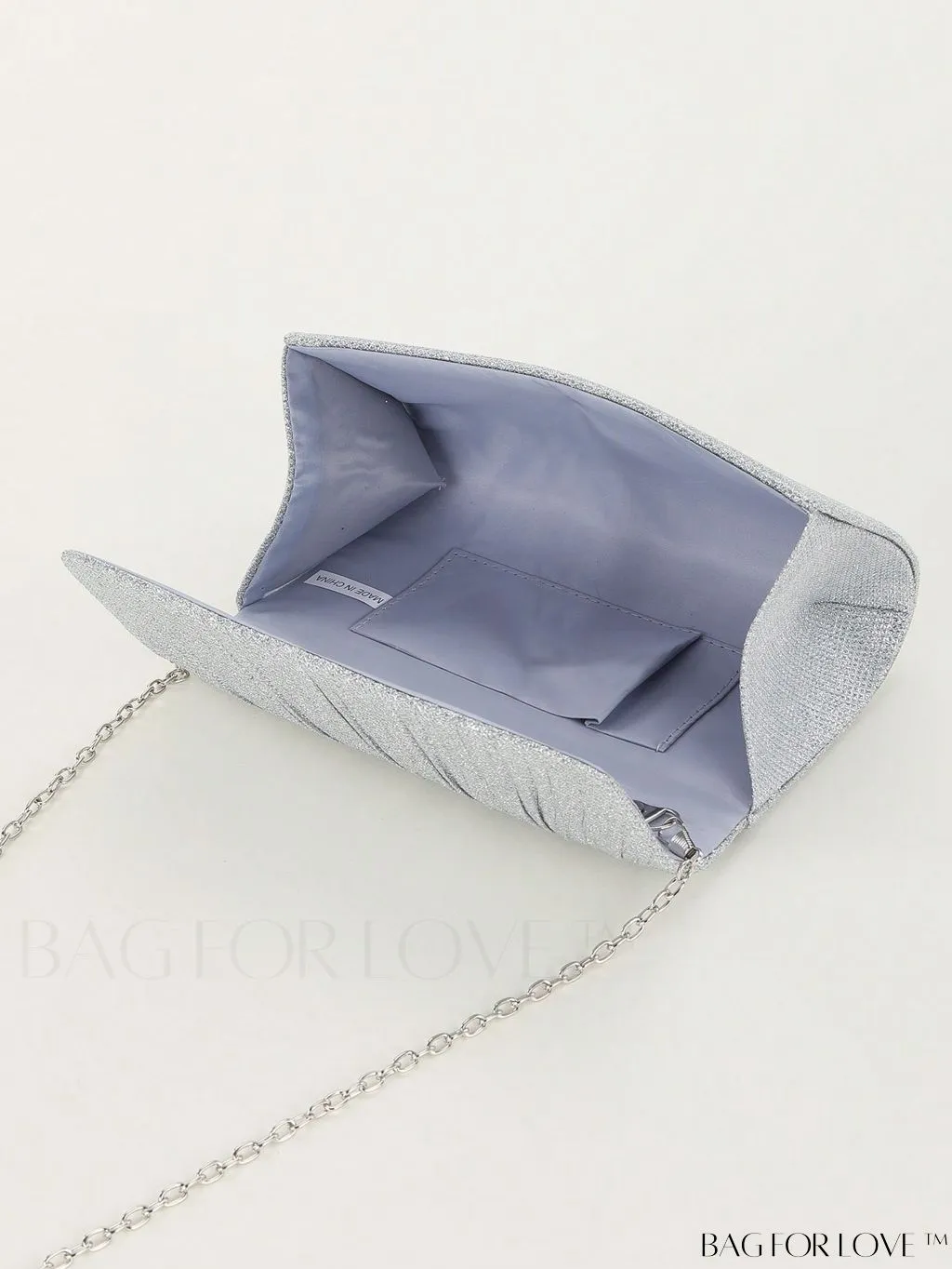 BagForLove - Chic and Compact Glitter Clutch Bag for Parties, Dances, Weddings