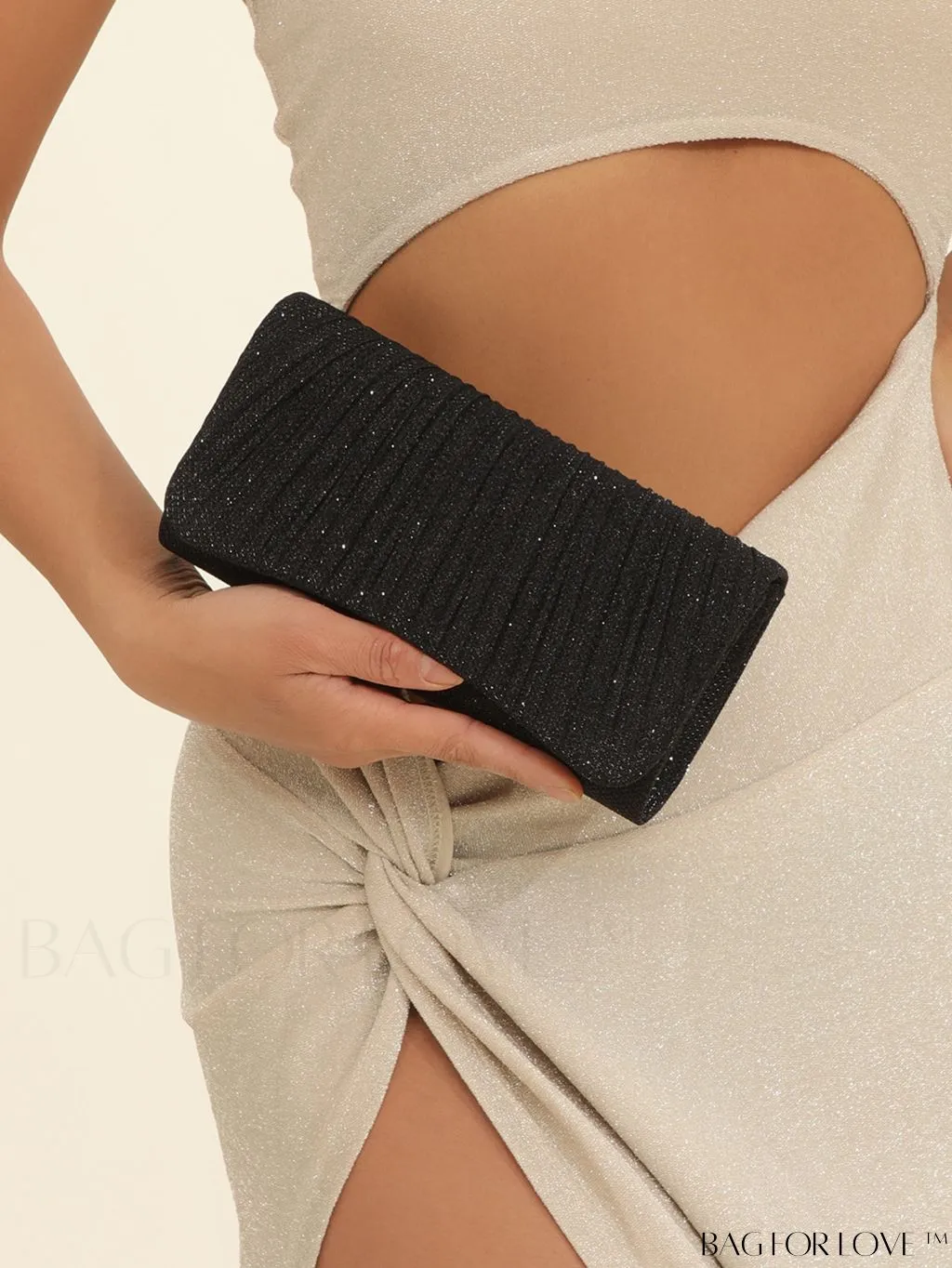BagForLove - Chic and Compact Glitter Clutch Bag for Parties, Dances, Weddings