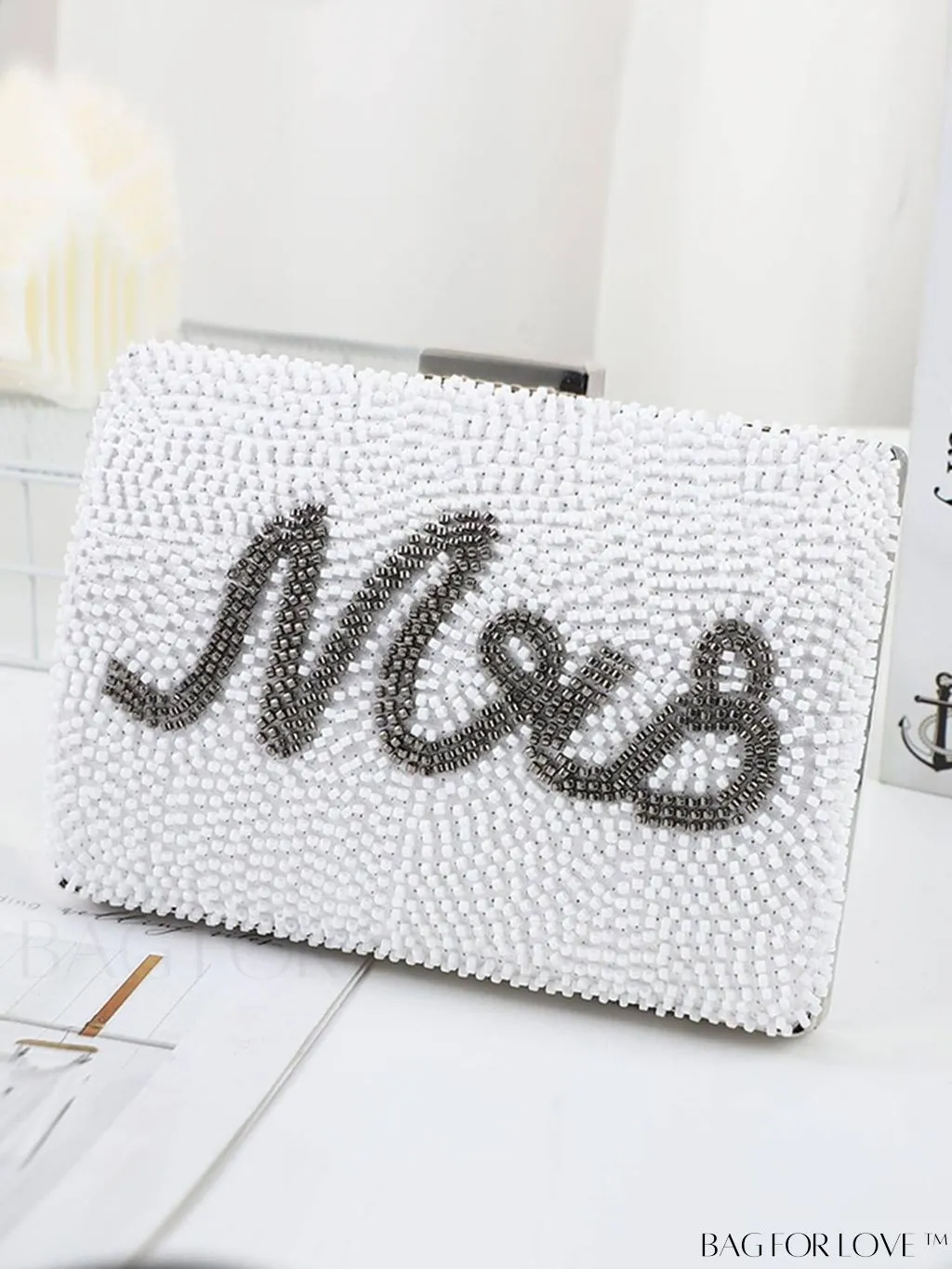 BagForLove - Chic Rhinestone Chain Box Bag - Compact and Glamorous
