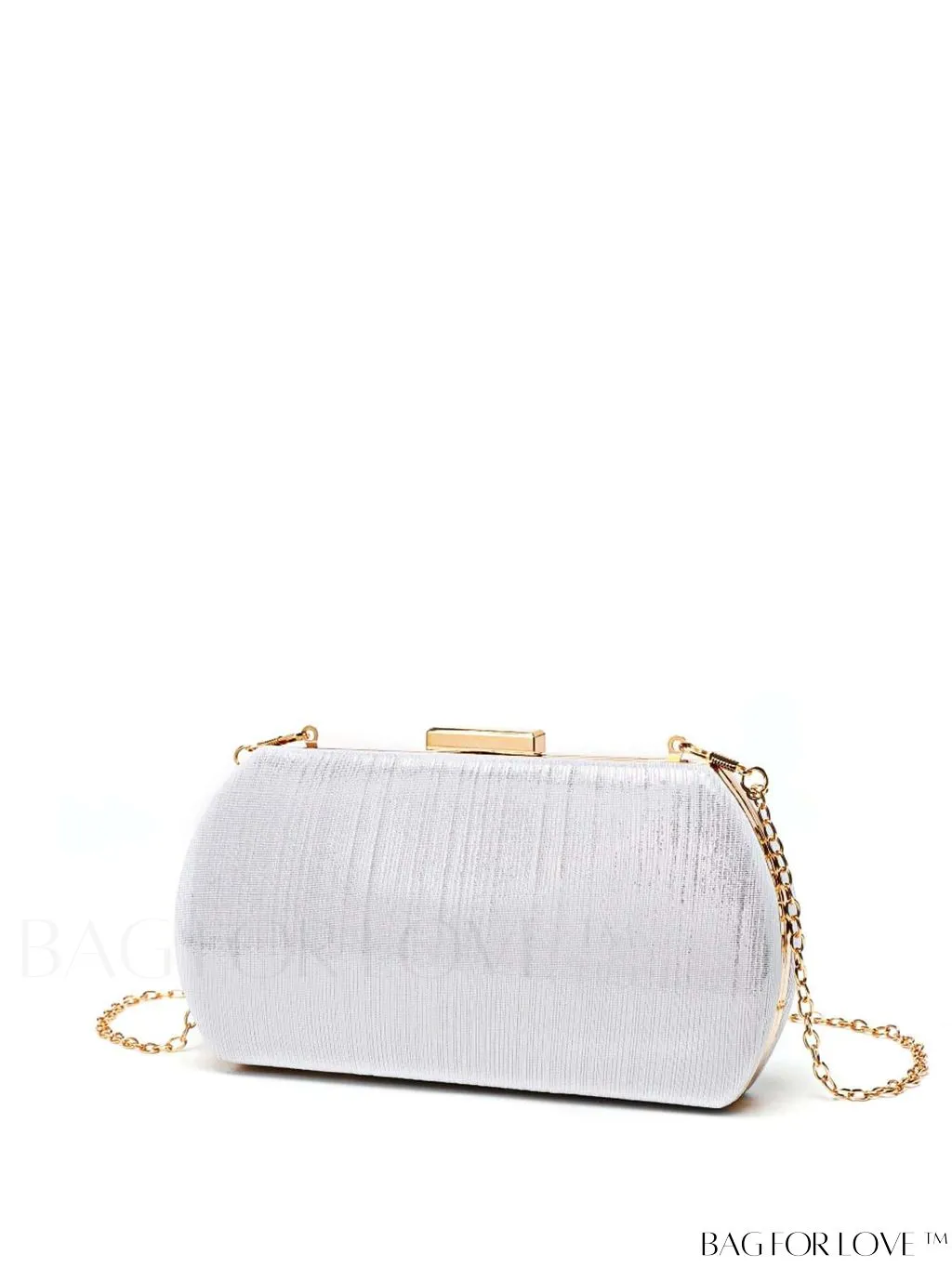 BagForLove - Compact Box Bag with Chain Strap - Ideal Bridal Purse for Weddings, Proms & Parties