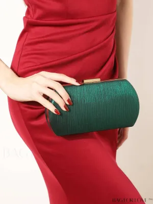 BagForLove - Compact Box Bag with Chain Strap - Ideal Bridal Purse for Weddings, Proms & Parties