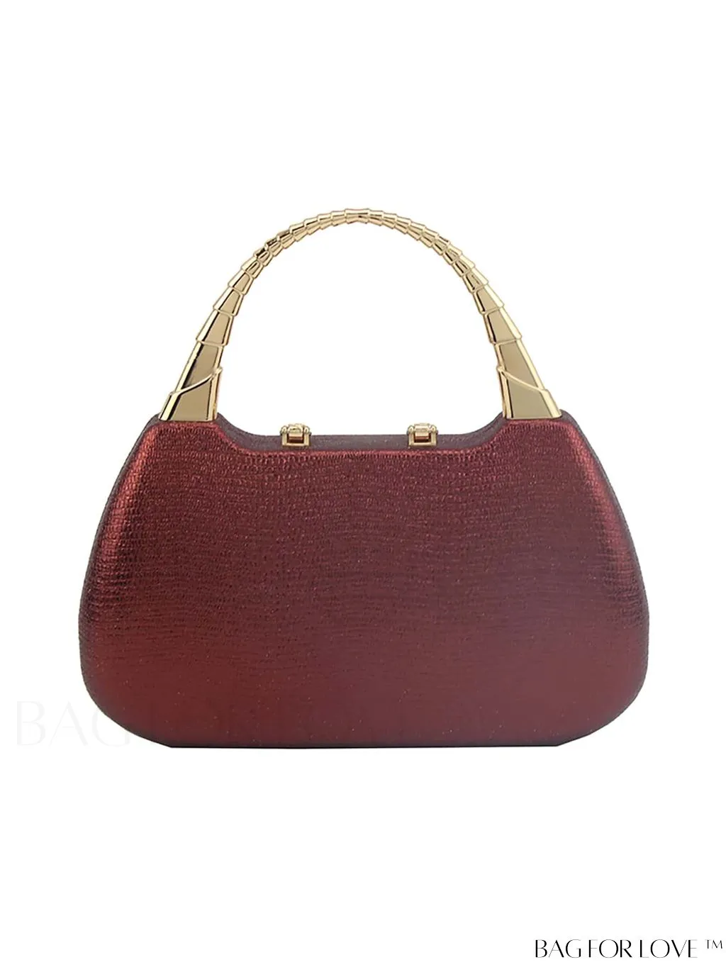 BagForLove - Compact Rhinestone-Adorned Glitter Box Bag