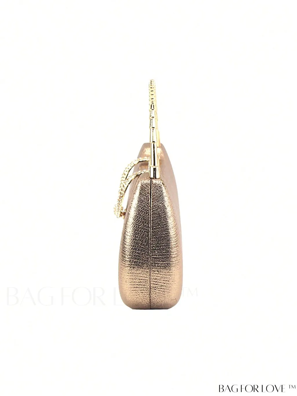BagForLove - Compact Rhinestone-Adorned Glitter Box Bag