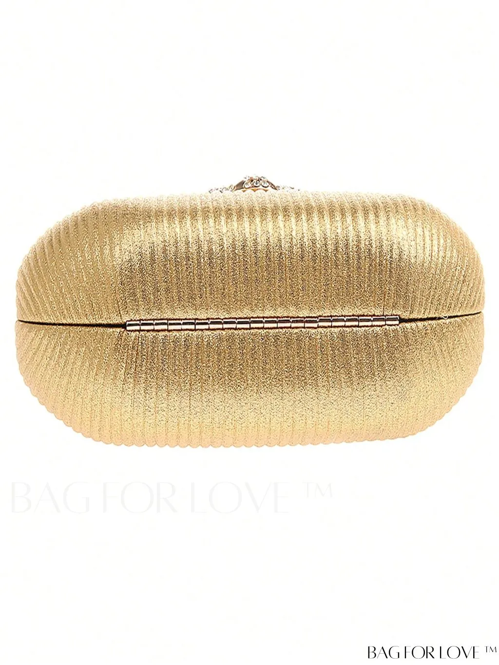 BagForLove - Compact Rhinestone-Adorned Glitter Box Bag