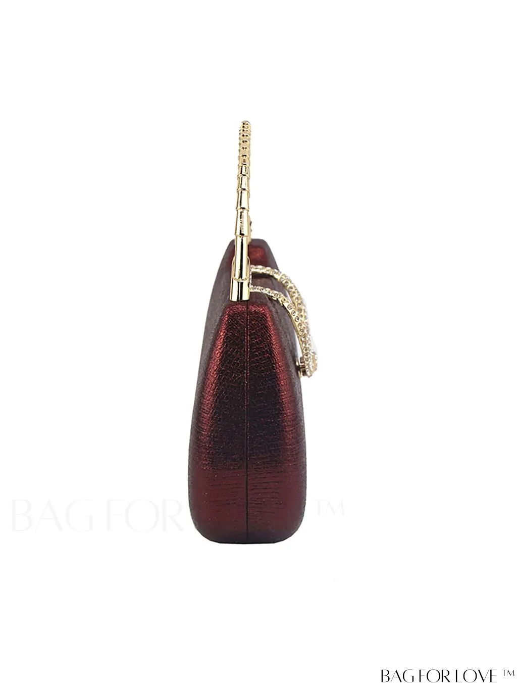BagForLove - Compact Rhinestone-Adorned Glitter Box Bag
