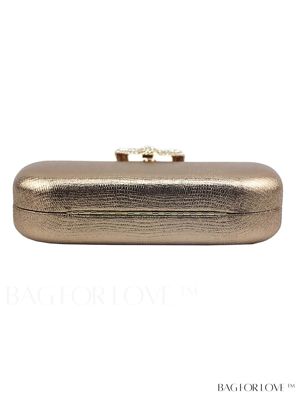 BagForLove - Compact Rhinestone-Adorned Glitter Box Bag