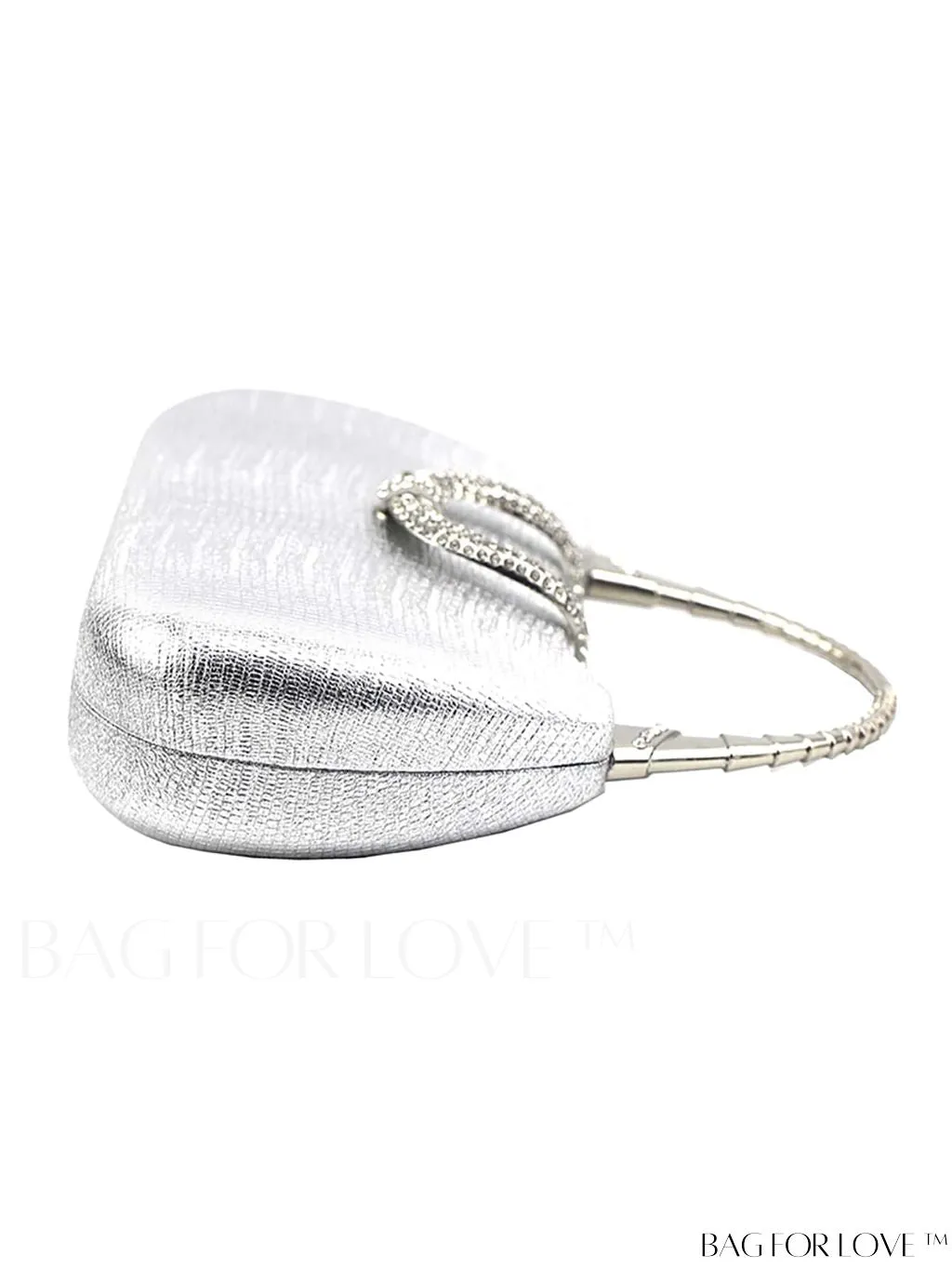 BagForLove - Compact Rhinestone-Adorned Glitter Box Bag