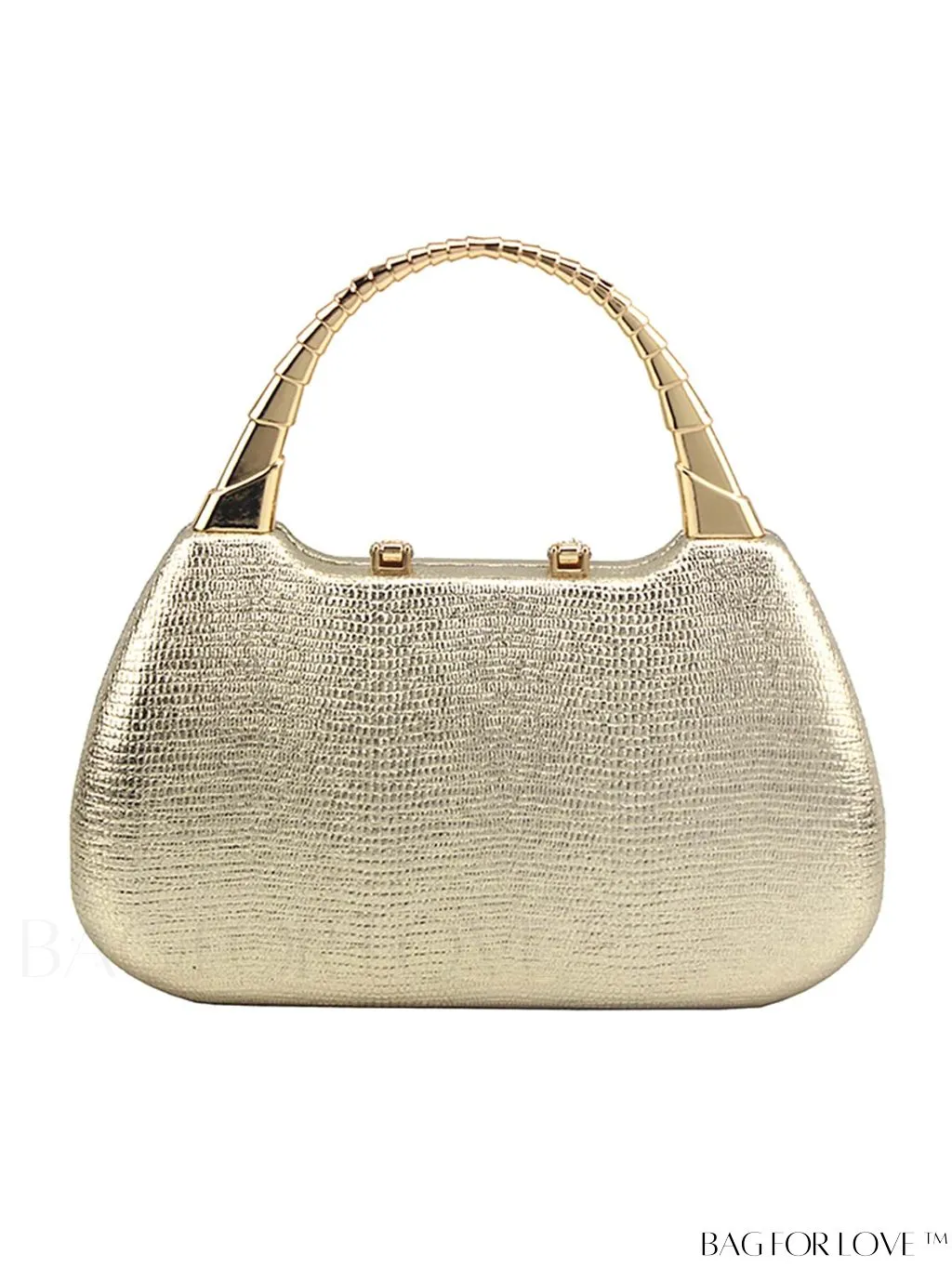 BagForLove - Compact Rhinestone-Adorned Glitter Box Bag