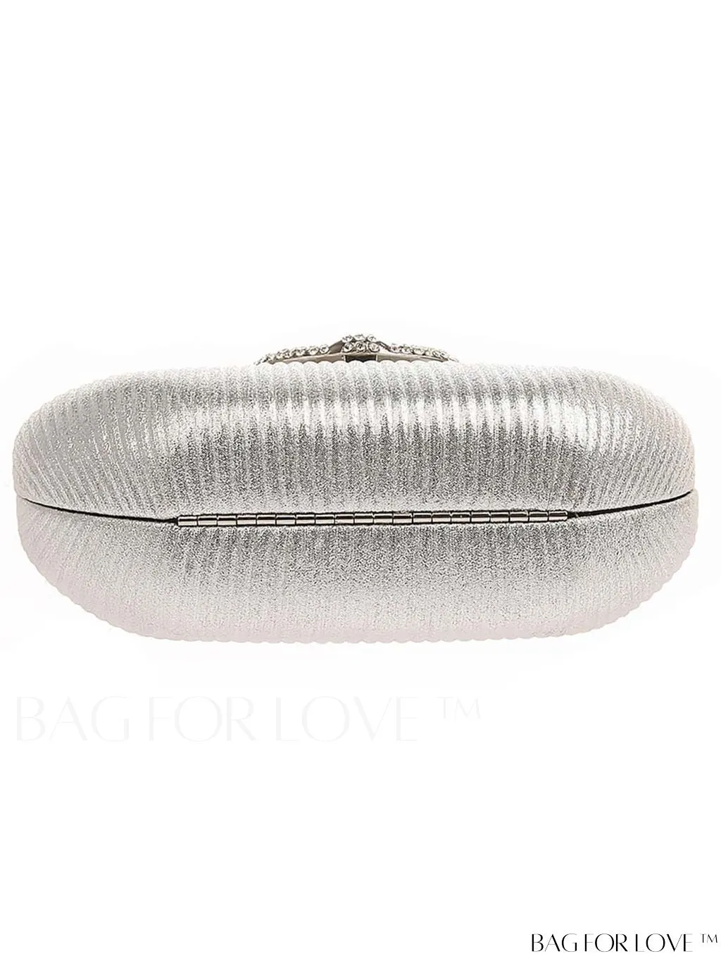 BagForLove - Compact Rhinestone-Adorned Glitter Box Bag
