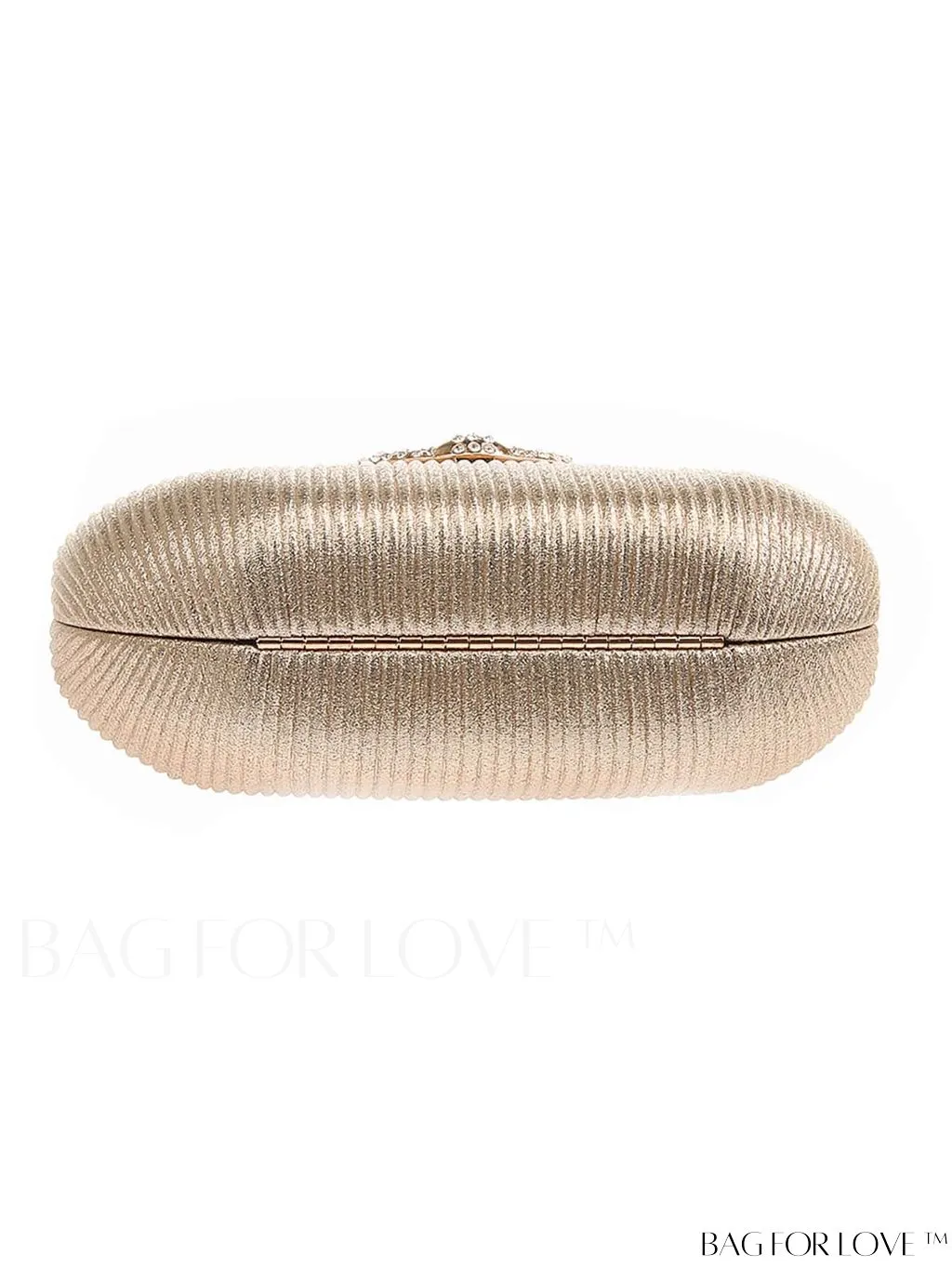 BagForLove - Compact Rhinestone-Adorned Glitter Box Bag