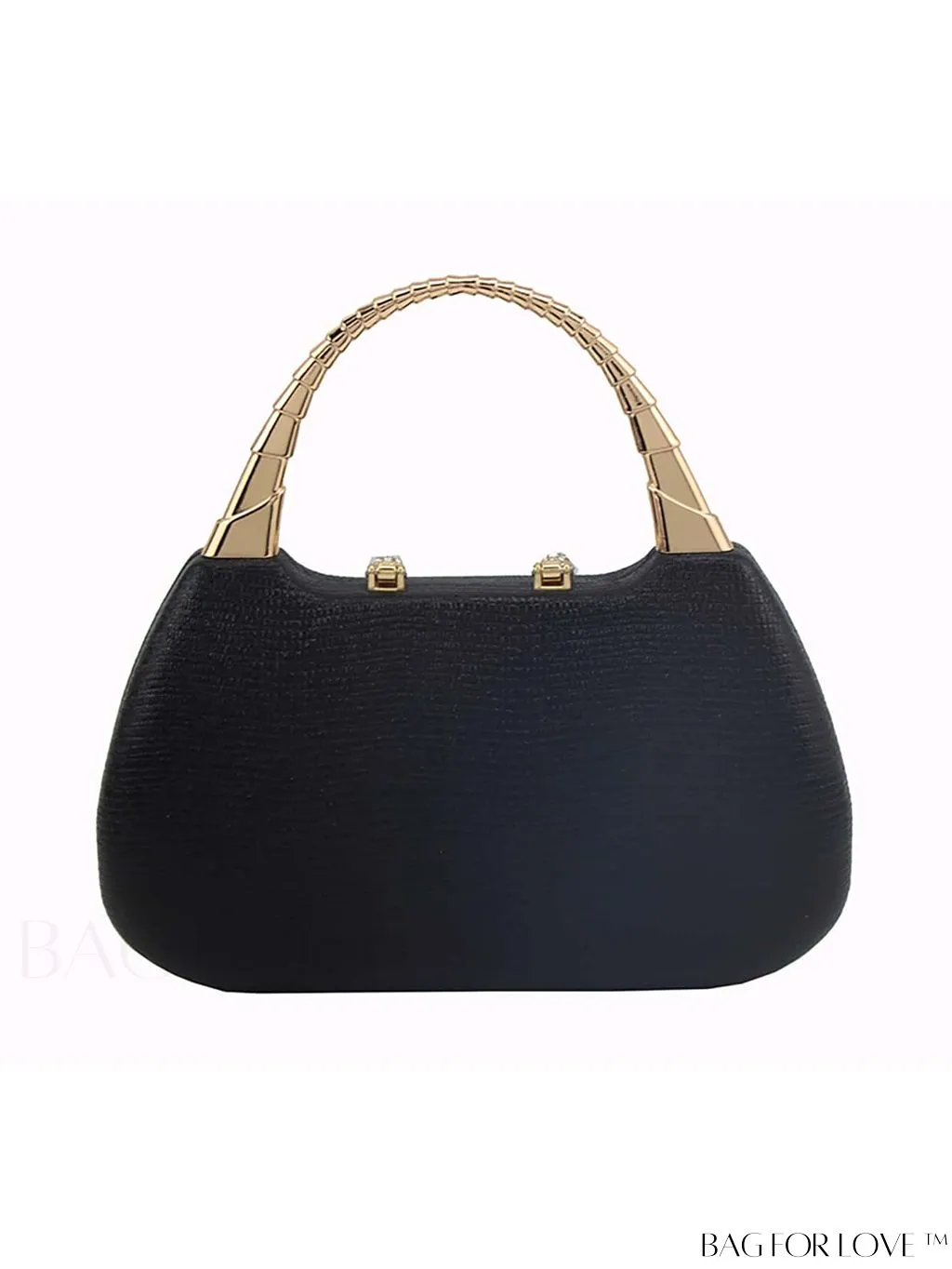BagForLove - Compact Rhinestone-Adorned Glitter Box Bag