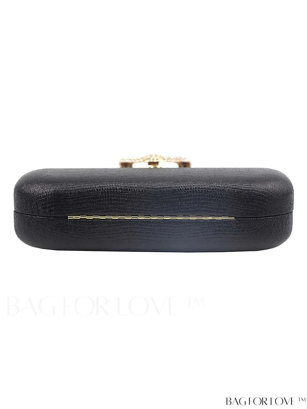 BagForLove - Compact Rhinestone-Adorned Glitter Box Bag