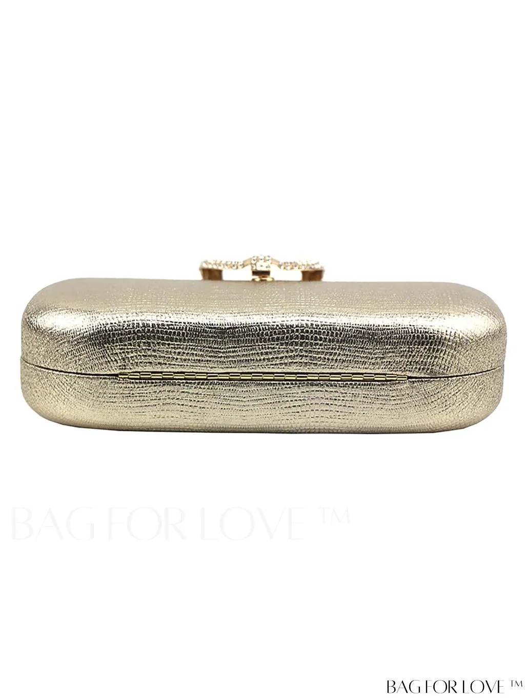 BagForLove - Compact Rhinestone-Adorned Glitter Box Bag