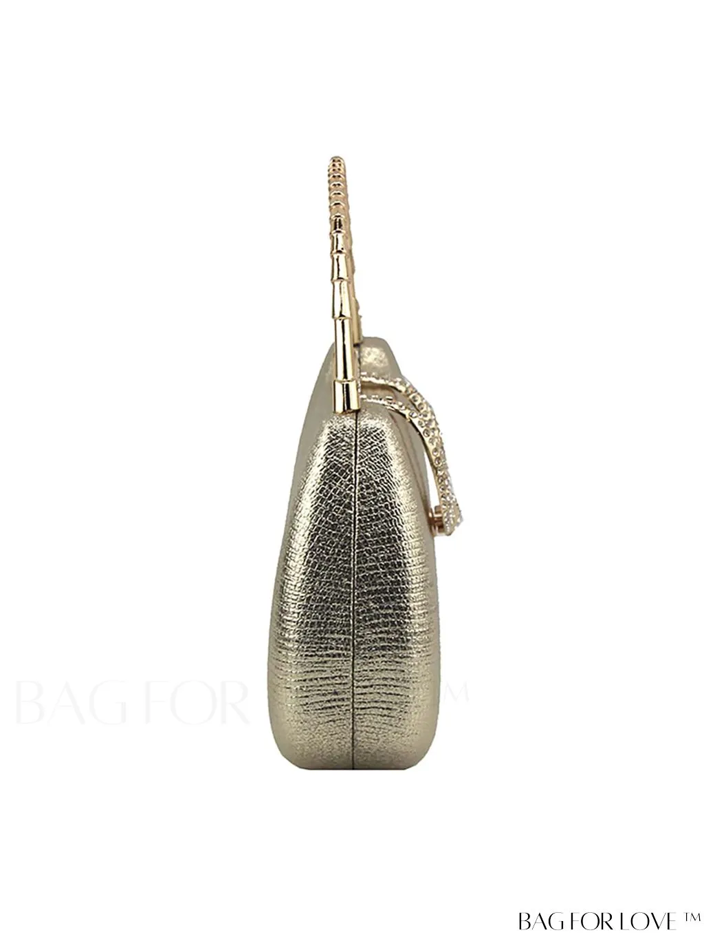 BagForLove - Compact Rhinestone-Adorned Glitter Box Bag