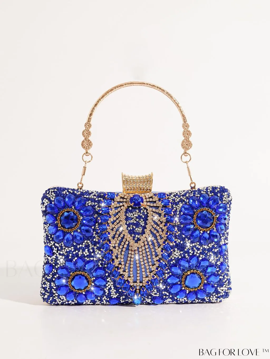 BagForLove - Compact Rhinestone Evening Clutch