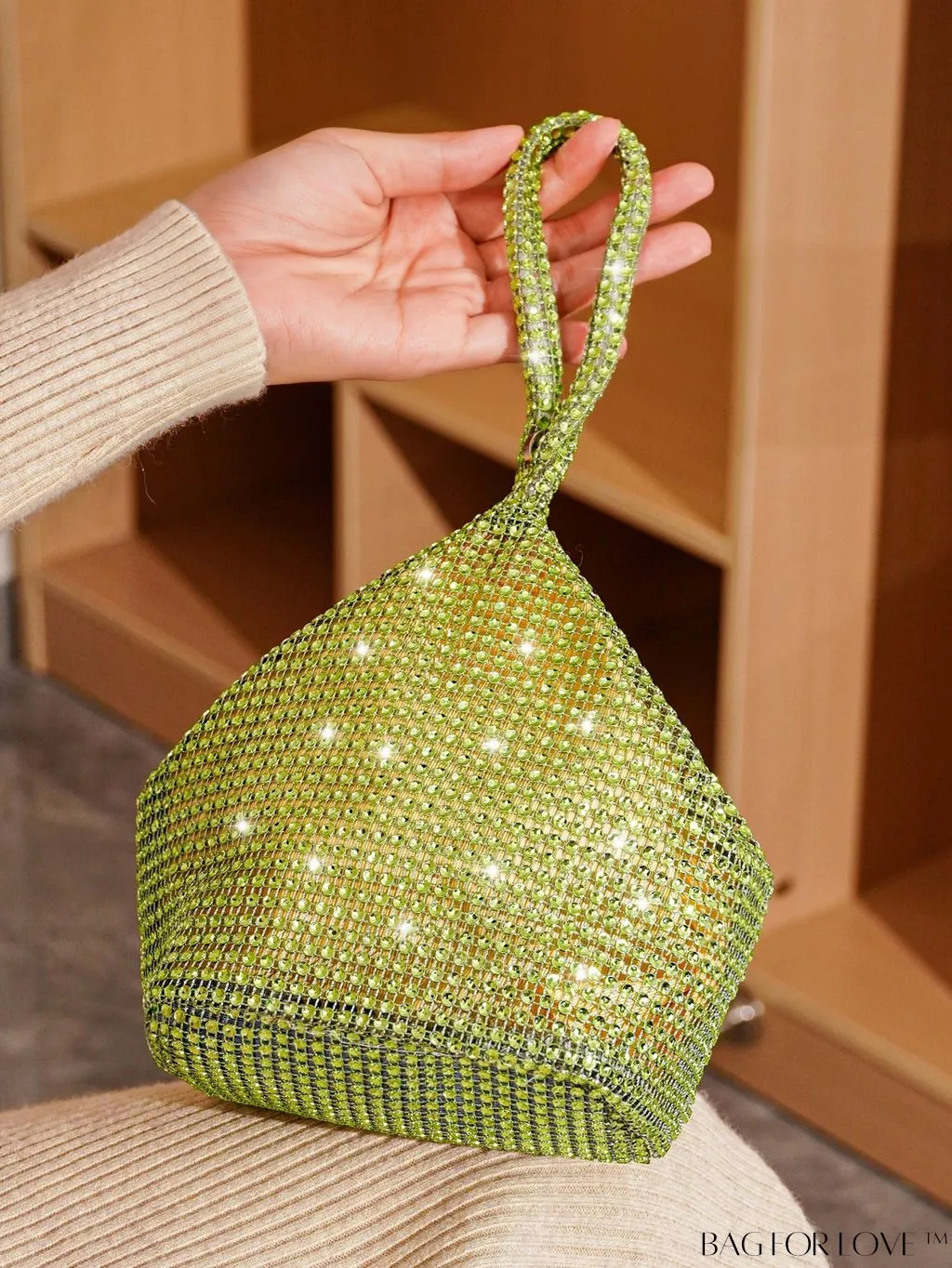 BagForLove - Rhinestone-Adorned Mini Evening Bag: Elegant and Compact