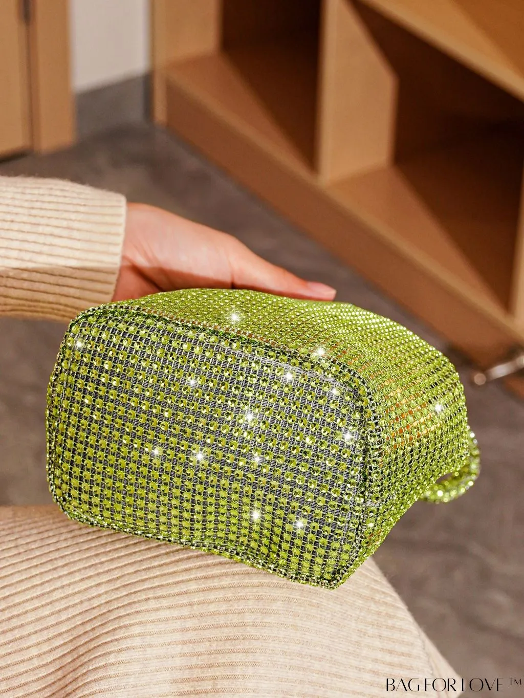 BagForLove - Rhinestone-Adorned Mini Evening Bag: Elegant and Compact