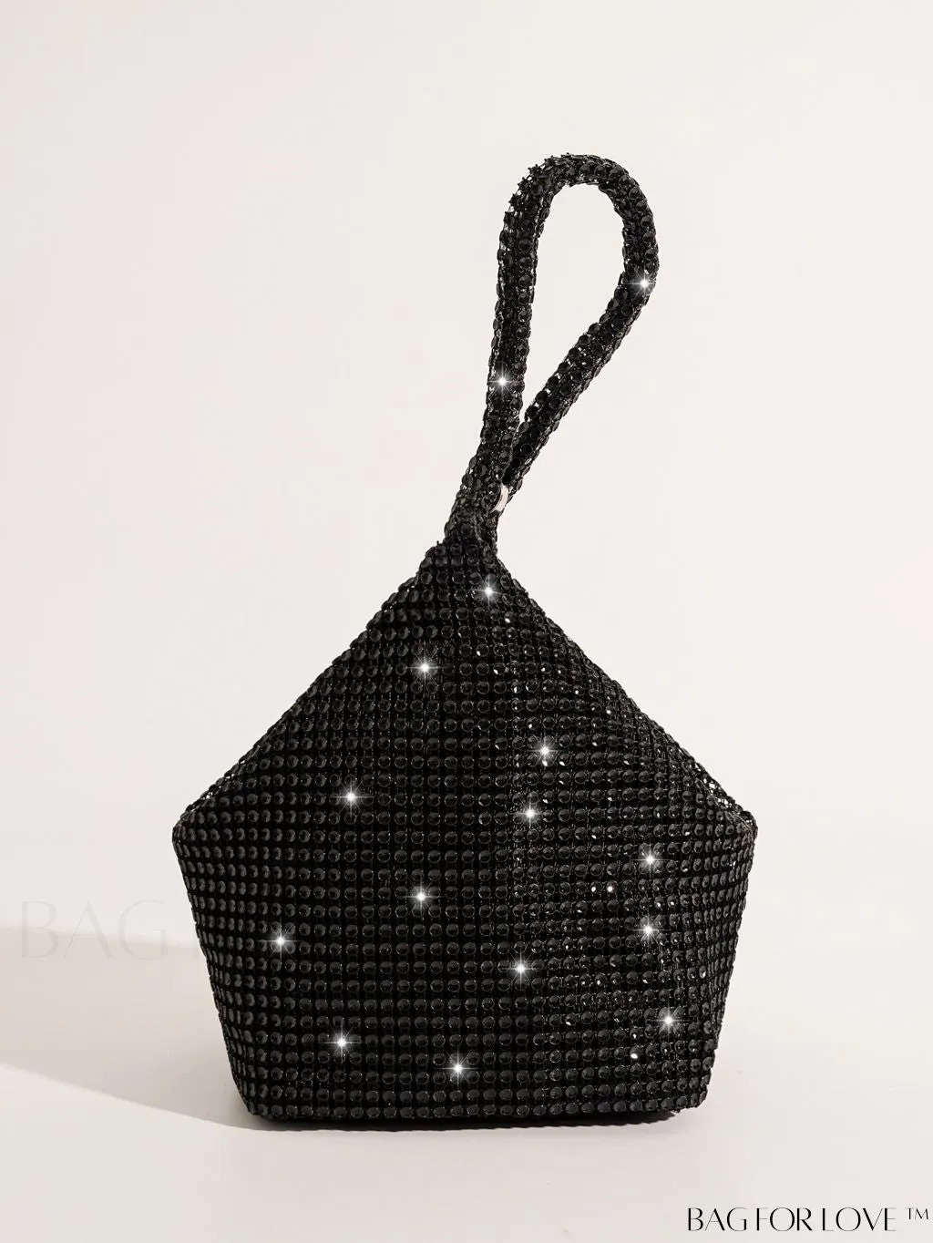 BagForLove - Rhinestone-Adorned Mini Evening Bag: Elegant and Compact