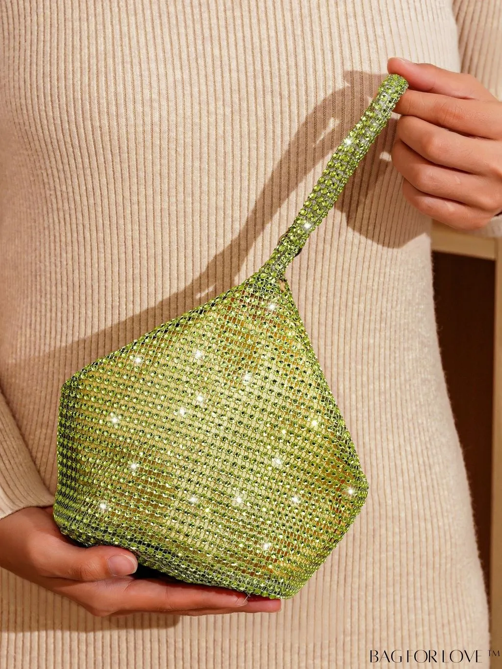 BagForLove - Rhinestone-Adorned Mini Evening Bag: Elegant and Compact