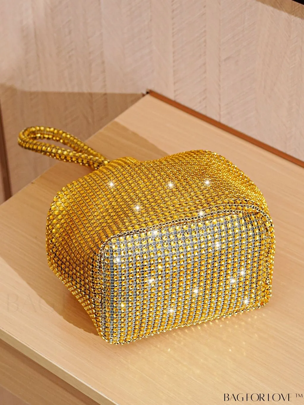 BagForLove - Rhinestone-Adorned Mini Evening Bag: Elegant and Compact