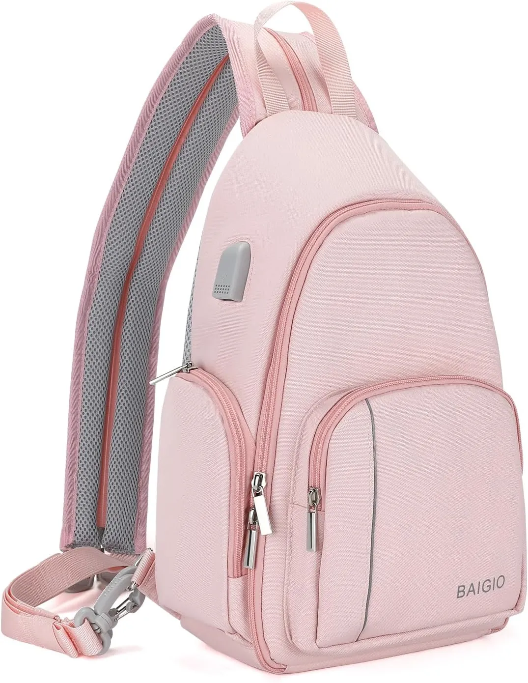 BAIGIO Camera Sling Bag Small Camera Backpack for Photographers,Waterproof Camera Crossbody Bag Travel Caemra Backpack for DSLR SLR Mirrorless Camera