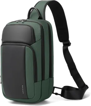 BANGE large Sling Backpack, Men Crossbody Bag, Men's Shoulder Bag for Travel and Work, Casual Cross Body Bag for Men and Women