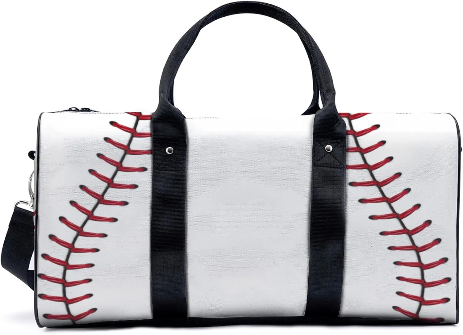 Baseball Pattern Travel Duffel Bag for Woman Weekender Bag Man Tote Gym Bag Sport Gym Bag Hospital Bag for Labor and Delivery Overnight Bag Luggage Bag