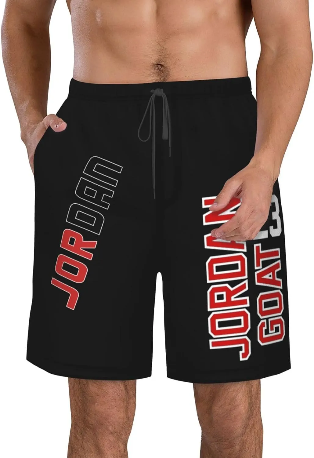 Basketball Fans 23 Jordan Beach Shorts Man's Beach Shorts Quick Dry Summer Outdoor Workout Shorts