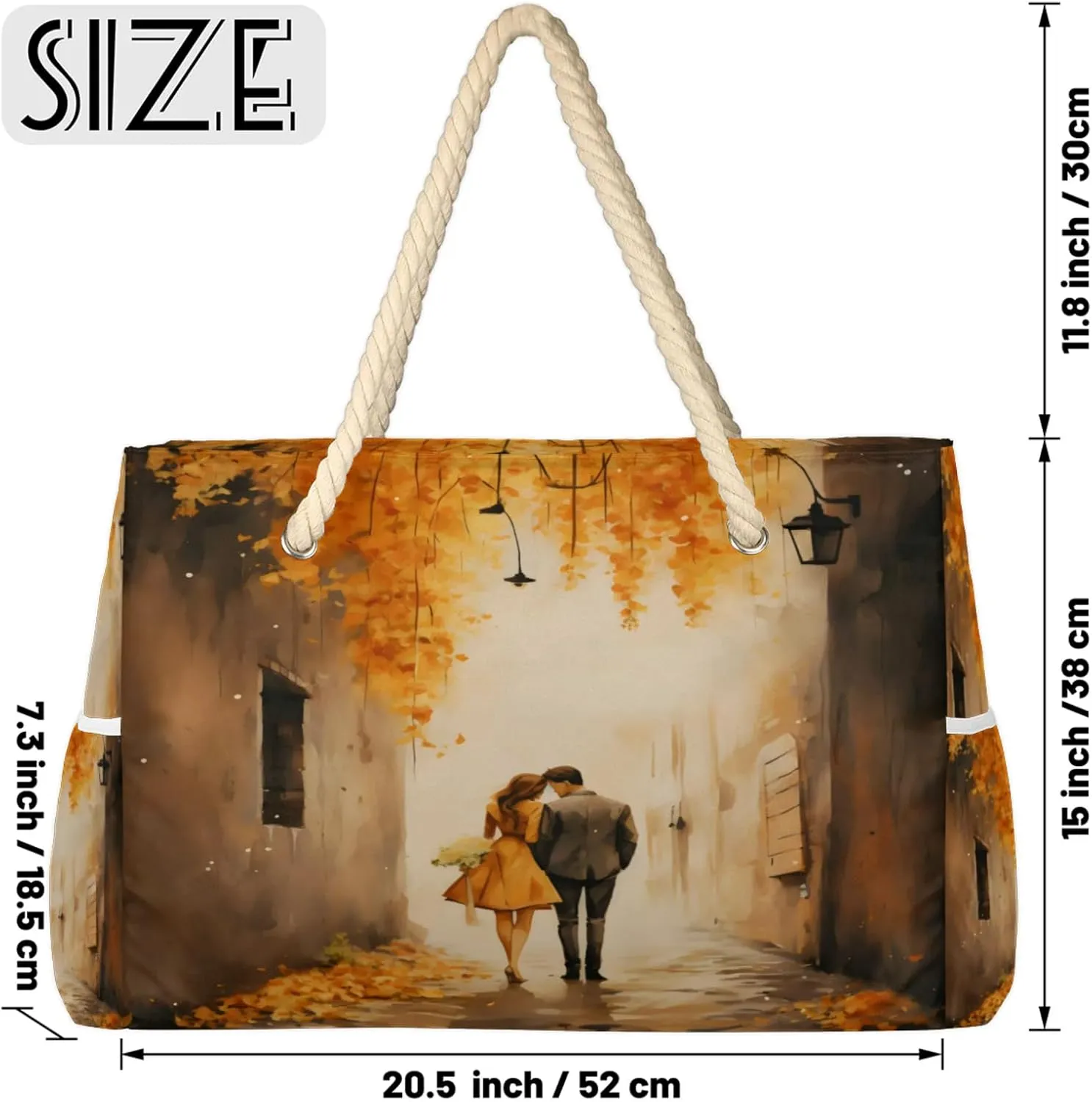 Beach Bags for Women Large Beach Tote Bag, Waterproof Sandproof Swim Pool Bag with Zipper