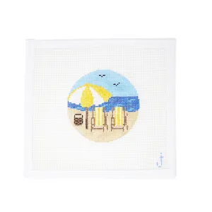 Beach Chairs Round - Yellow