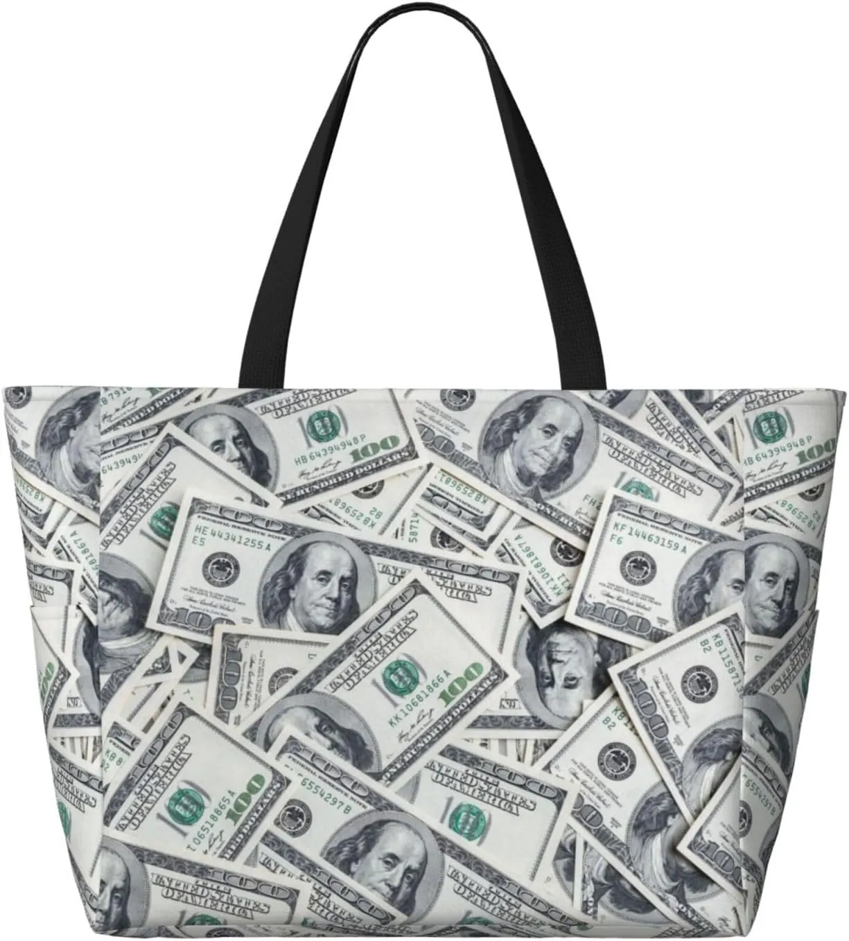 Beach Tote Bag for Women Beach Bag Waterproof and Sandproof Tote Bag with Wet Bag Large Travel Bag for Weekend Travel