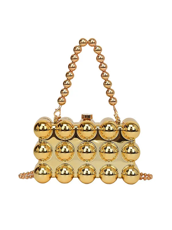 Beaded Geometric Shiny Handbags Crossbody Bags Bags Accessories