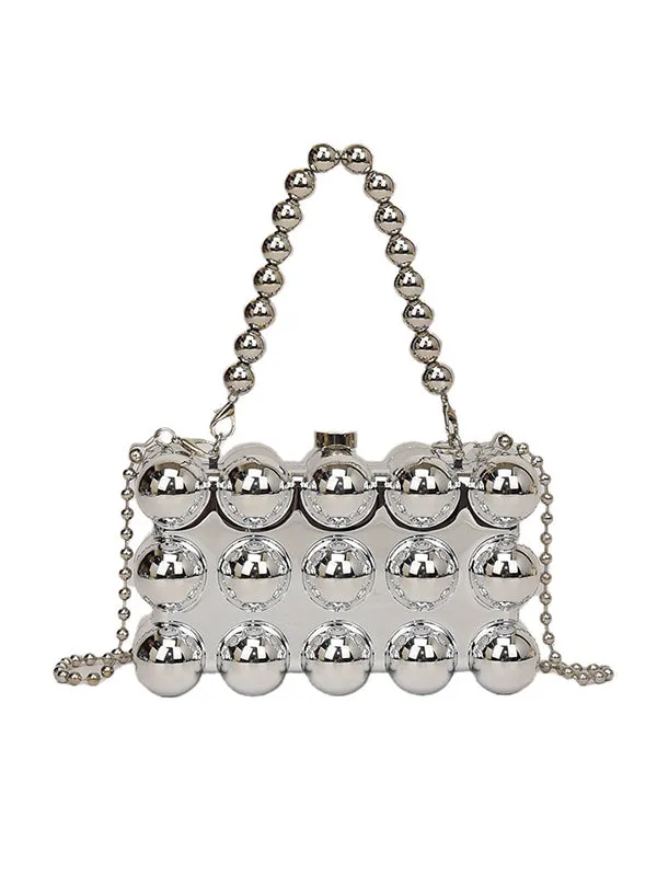 Beaded Geometric Shiny Handbags Crossbody Bags Bags Accessories