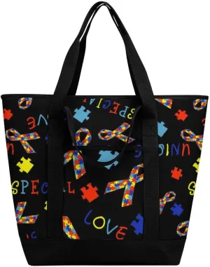 Beautiful Monarch Butterfly Fashionable Large Capacity Insulated Shopping Bag