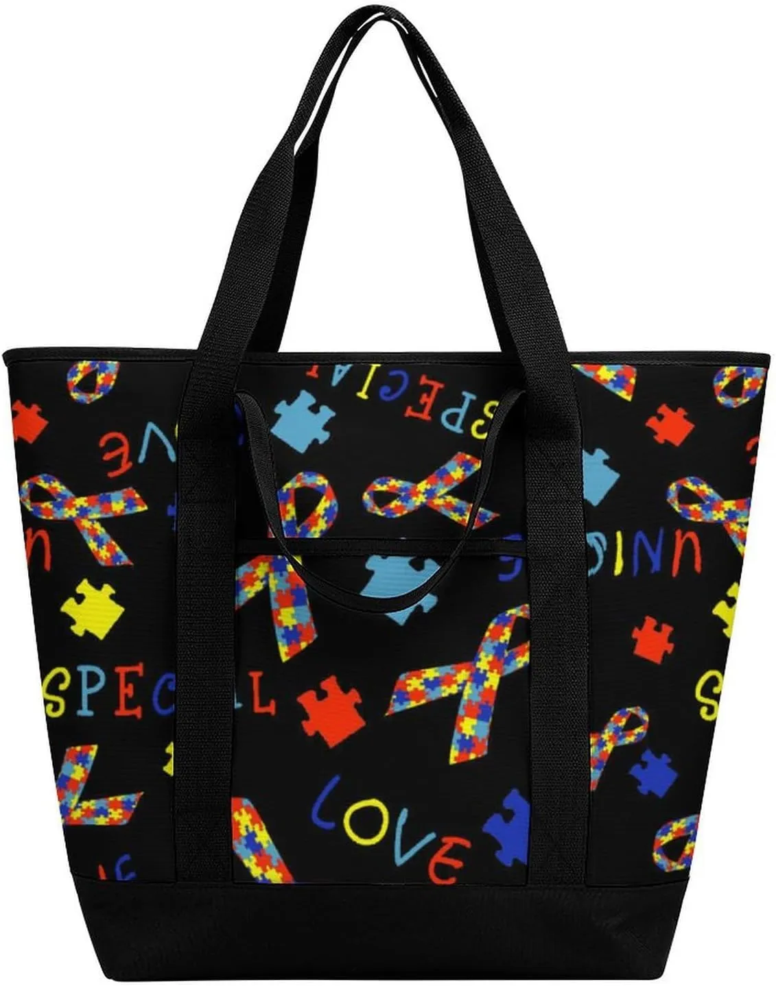 Beautiful Monarch Butterfly Fashionable Large Capacity Insulated Shopping Bag