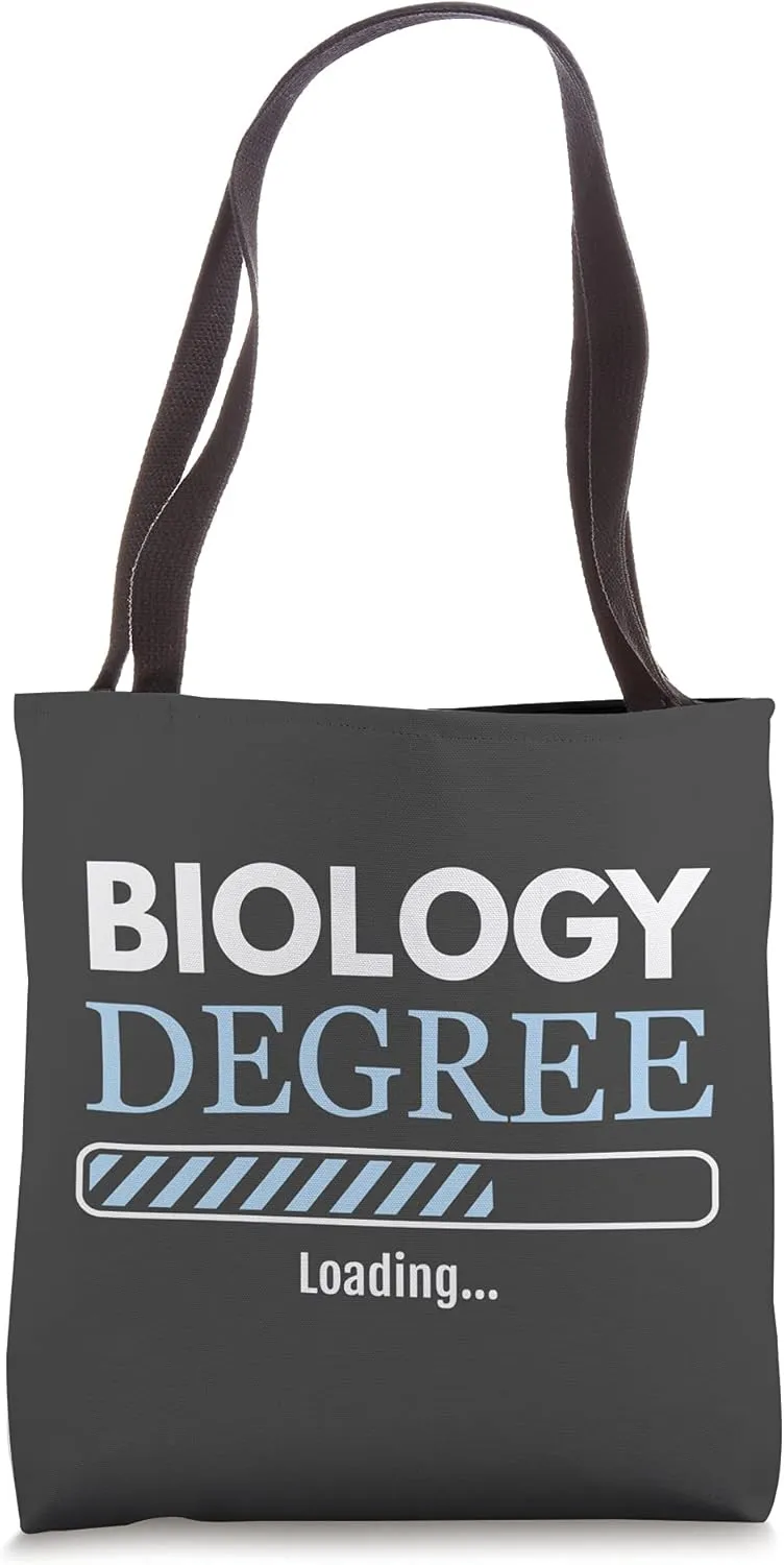 Biology Student Biology Degree Loading Biologist Tote Bag