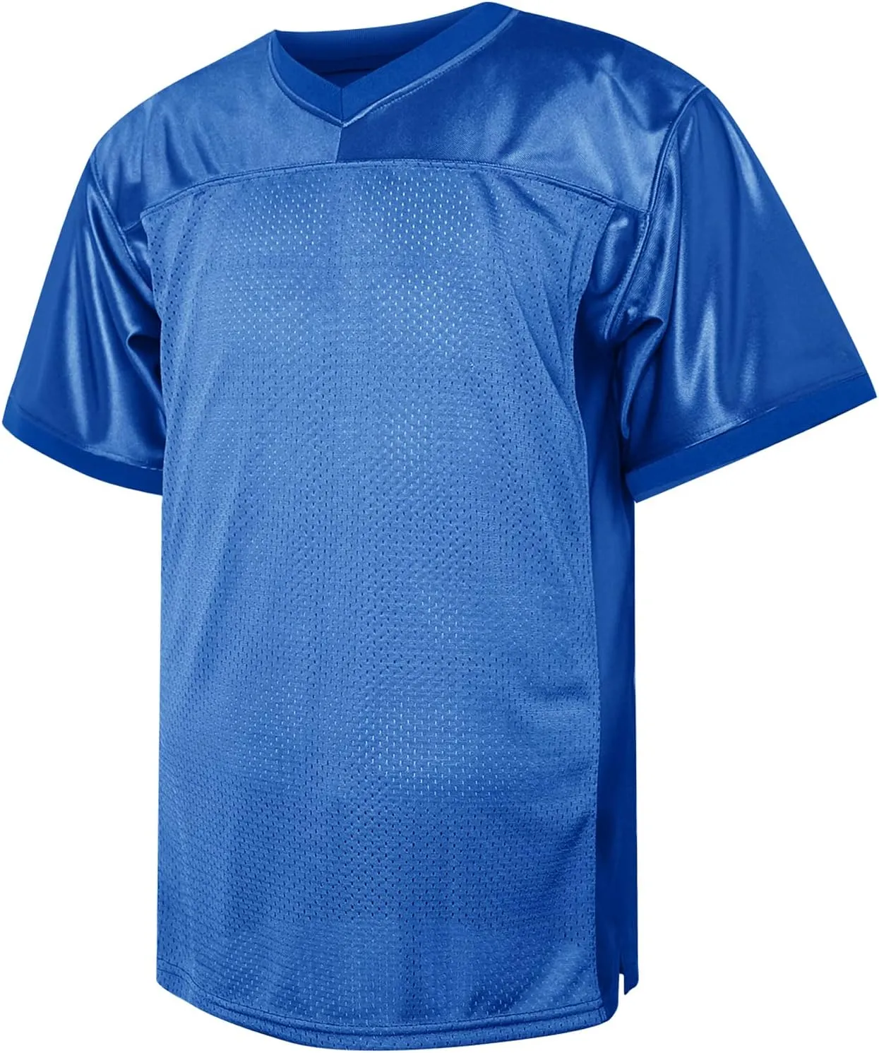 Blank Football Jersey,90s Hip Hop Sports Mesh Practice Plain Football Shirt