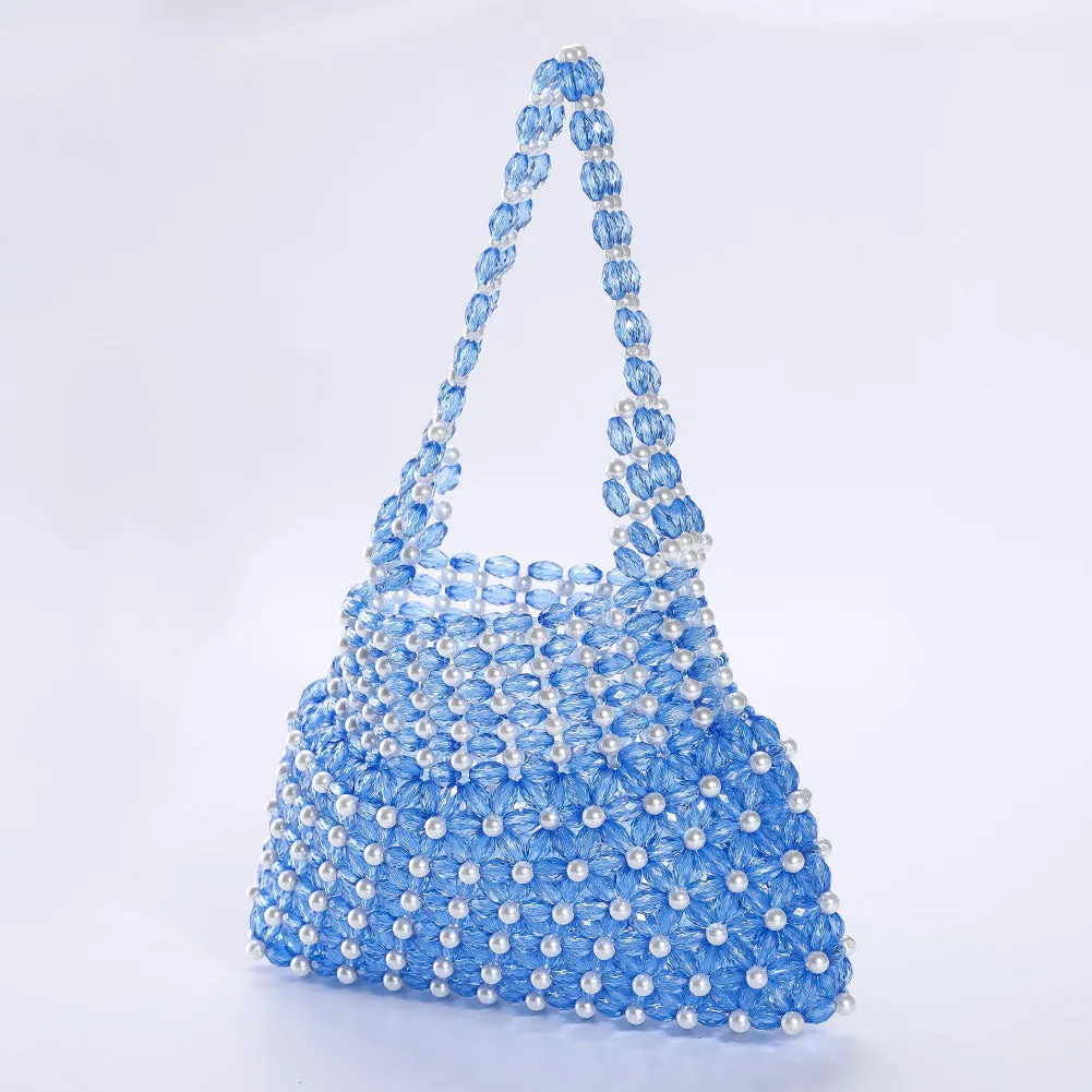 Blue Cross-Body Messenger Bag