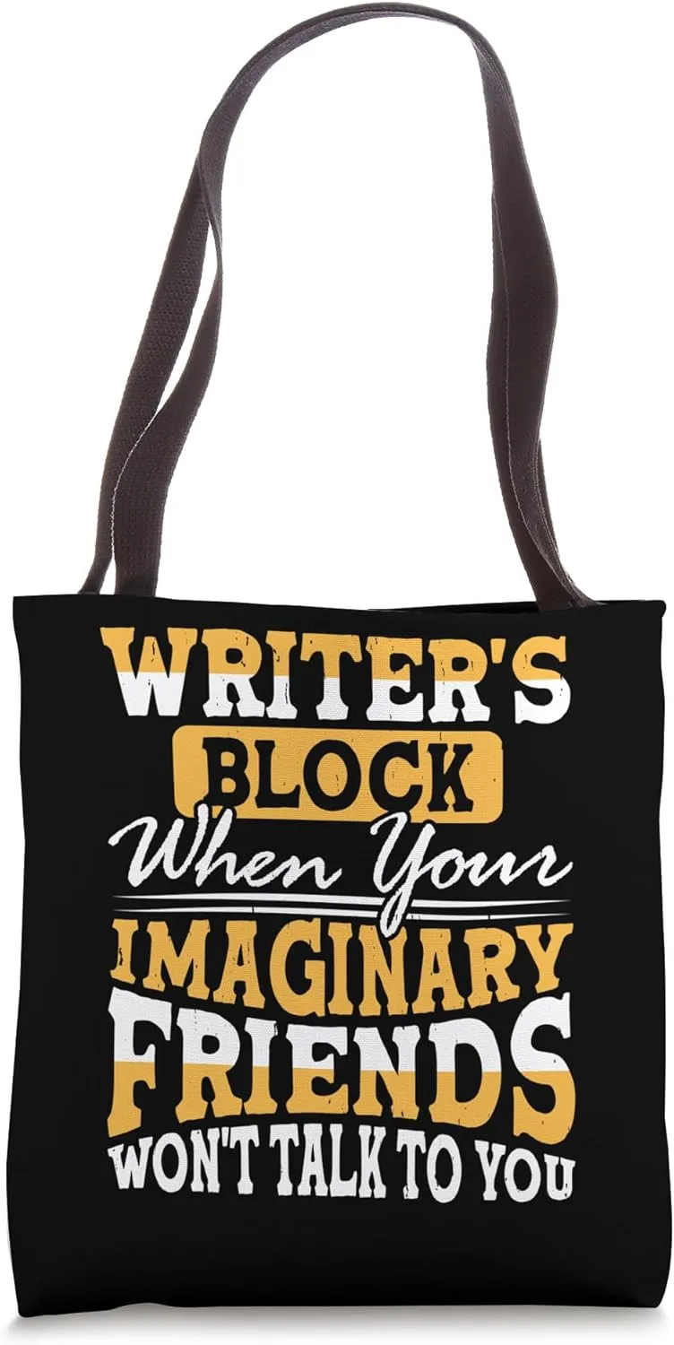 Book Writer Funny Quote Author Journalist Rewrite Novelist Tote Bag