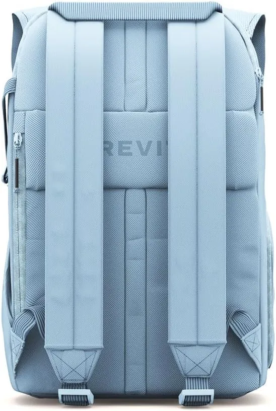 BREVITE - The Runner - Compact Camera Backpacks for Photographers - A Minimalist & Travel-friendly Photography Backpack Compatible With Both Laptop & DSLR Accessories 18L (Misty Blue)