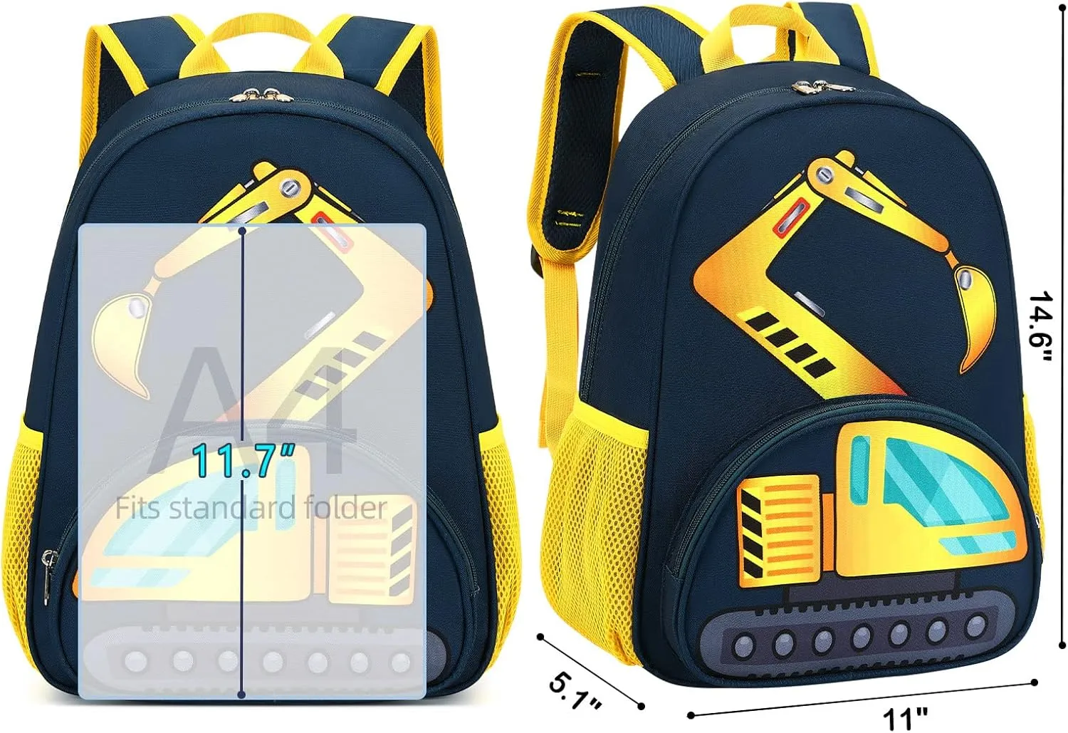 BTOOP Toddler Backpack Boys Cute Kids School Backpack Preschool Kindergarten Bookbags Nursery Daycare Toddler Bags