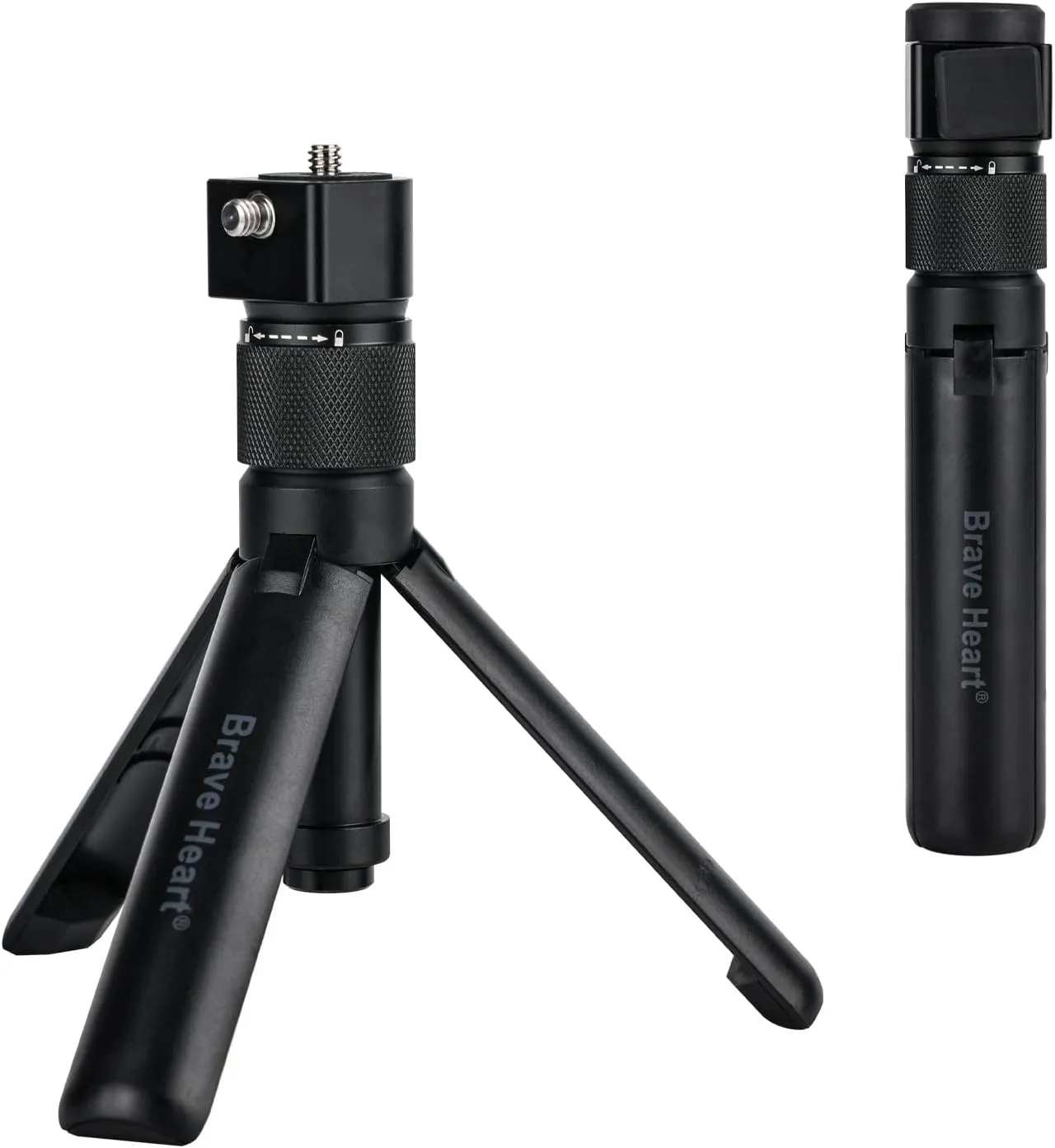 Bullet Time Handle Tripod Multi-Functional Tabletop Fold Tripod for insta360 X5/X4 Insta 360 X3,ONE RS,GO 2,ONE X2,ONE R,ONE X ONE RS Sport Camera Accessories (Mini Tripod)