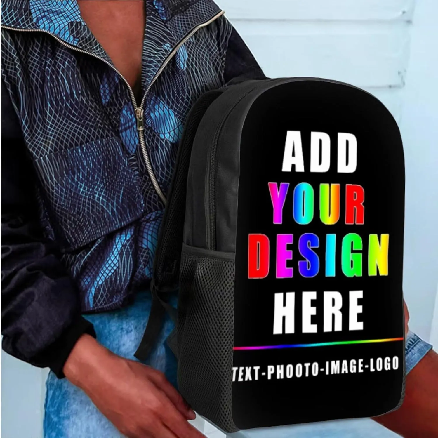 Bulopur Custom Kids Backpack with Lunch Box and Pencil Case Set Personalized Girls Boys School Bag Thermal Tote Bag Pencil Pouch Children Back to School Gifts