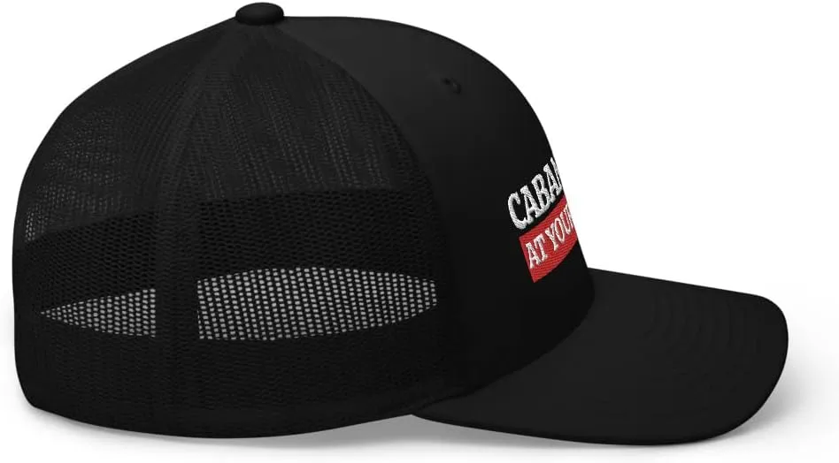 Cabana Boy Hat - at Your Service, Pool Boy Gift, My Cabana Boy, Outdoors Beach, Trucker Cap Mesh Hat Mens