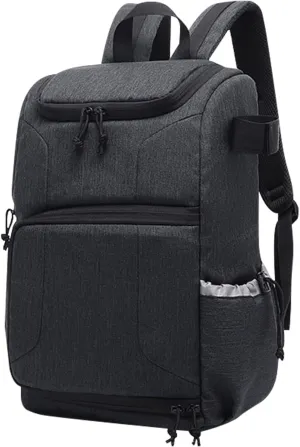 Camera Backpack, Camera Backpack Bag Professional for DSLR/SLR Mirrorless Camera, Camera Bag with Laptop Compartment, Photography Backpack Case Compatible with Canon/Nikon/Sony (Blue)