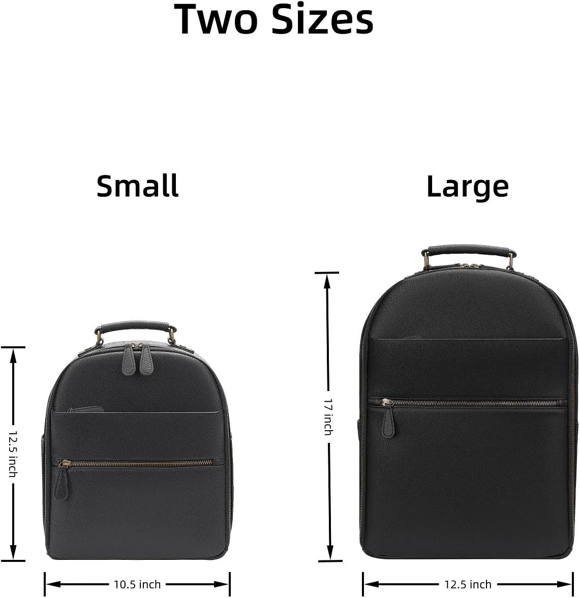 Camera Backpack Classic PU Leather with 15 Inch Laptop Compartment, Professional Camera Bag for Photographers for DSLR Large 20L