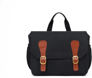 Camera Bag, Casual Backpack Design, Adjustable Shoulder Strap, Black (Black, Small)